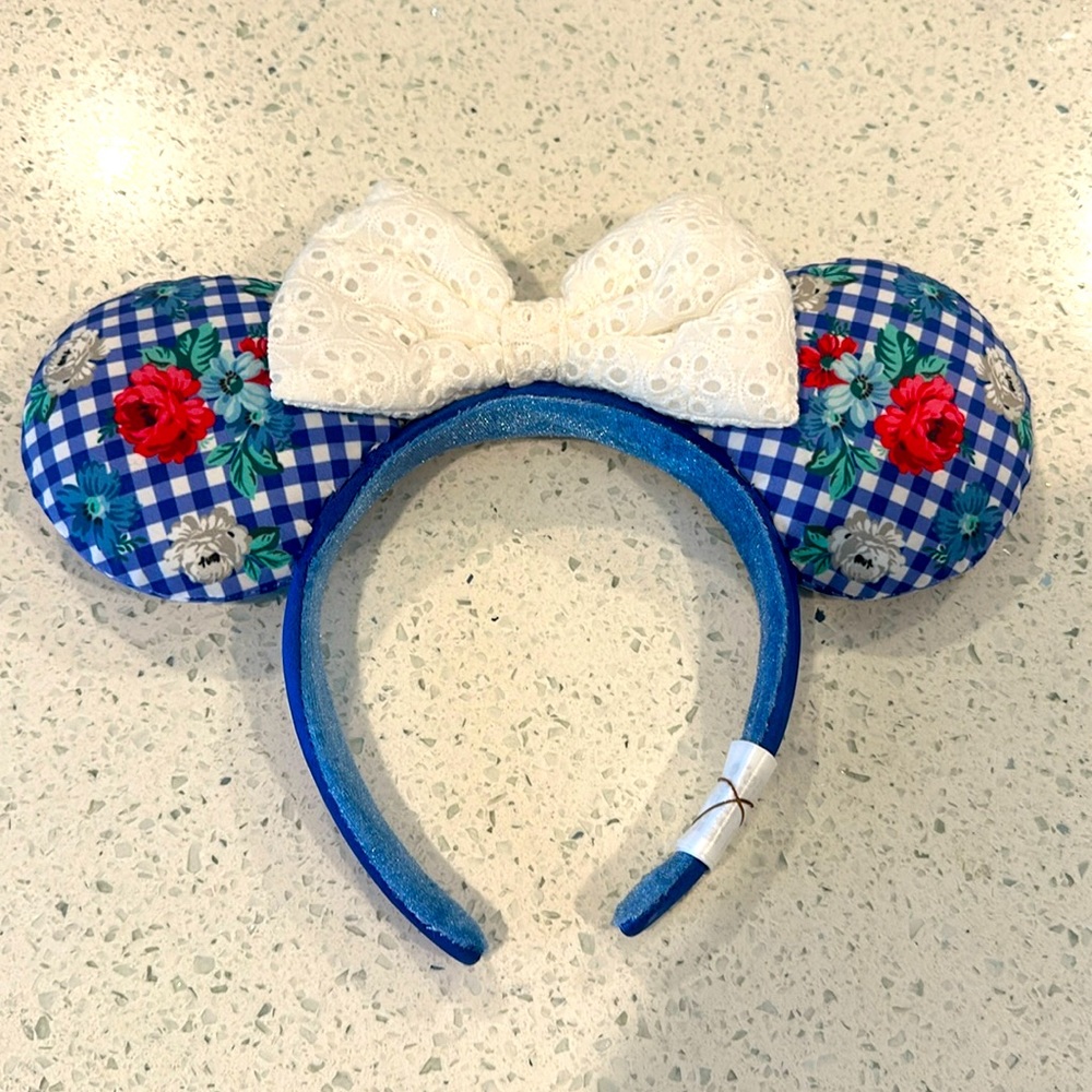 Gingham Disney Parks Ears